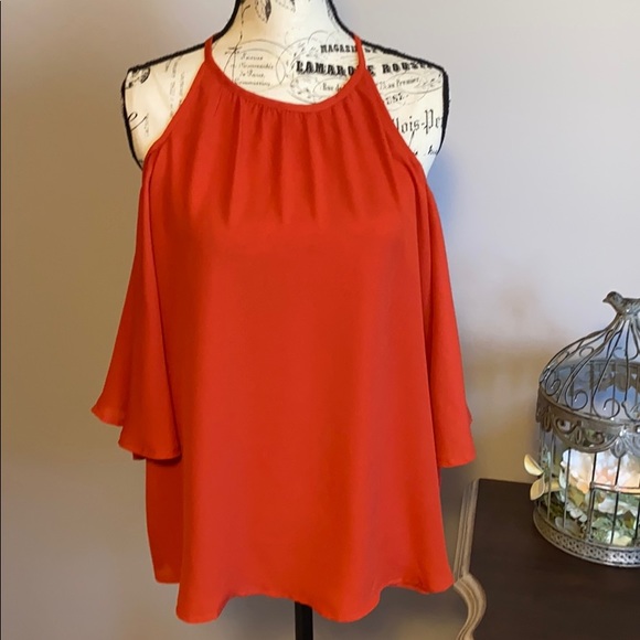 Naked Zebra Tops - Beautiful NWT Cold Shoulder Top